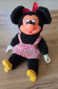 Maskotka lalka vintage Myszka Minnie Mouse Disney retro Pedigree PRL 