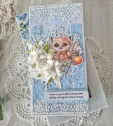 Kartka na Dzień Nauczyciela pudełko handmade GOTOWA