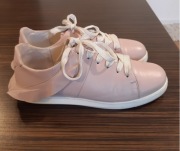 Gino Rossi sneakersy różowe sznurowane skórzane rozmiar 36