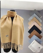 Duży szal viscoza bawełna 