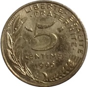 Francja 5 centymów z 1996 roku - OBEJRZYJ MOJĄ OFERTĘ