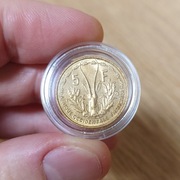 Afryka Zachodnia 5 frank 1956 