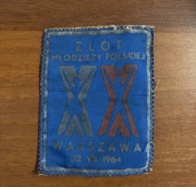 Naszywka Zlot Młodzieży Polskiej 