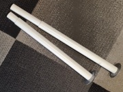 Ikea olov noga do stołu białe regulowane 2 sztuki