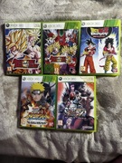 Zestaw 5 gier na konsolę Xbox Classic Dragon Ball Nurato
