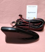 Eightwood antena płetwa rekina 5m, GPS RG174 AM/FM,DAB.