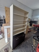 szafa regał zamykany h200 200cm 200x95x25 200