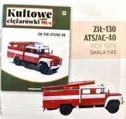 Zil Ził 130 ATS/AC-40 Straż pożarna 1:43 DeAgostini