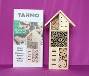 Domek dla owadów - hotel, budka lęgowa, karmnik - murarki biedronki