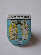 Herb gmina Wieniawa przypinka pin odznaka wpinka