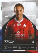 Stefan SAVIC autograf! Oficjalna karta WISŁA KRAKÓW