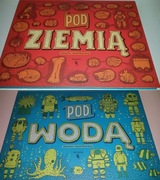 Mapy Pod wodą Pod ziemią - A. D. Mizielińscy