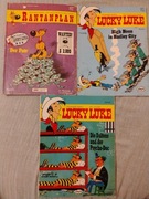 Lucky Luke Goscinny trzy stare komiksy 