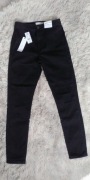 Spodnie czarne rurki rozmiar S/M
