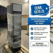 Lodówka SC-160A – wąska lodówka pionowa