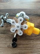 Drewniana kostka edukacyjna, sensoryczna dla dzieci 