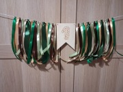 Roczek w stylu jungle safari girlanda na krzesełko sklejka