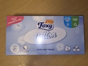 Chusteczki Foxy Cotton, 3 warstwy, 90 sztuk