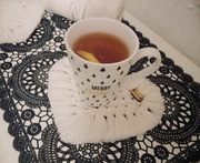 Podkładki pod kubki/Makrama 