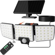 Lampa solarna LED Lepro czujnik ruchu IP65 pilot