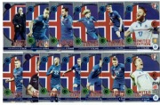 KOMPLET 13 KART ISLANDIA LIMITED EDITION UEFA EURO 2016 HALLDORSSON