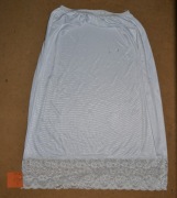 7^  vintage półhalka nylon midi  44/48