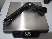 Ergotec pod kierownicę 25.4mm Mostek 100mm rura sterowa 25,4mm  Aluminium