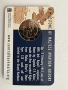 2 euro Malta - Pierwszy lot ( ze znakami)