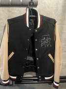 Tommy Hilfiger Wełniana kurtka bomber, kolaboracja z Shawn Mendes