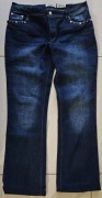Jeansy damskie z cekinami rozm.40 