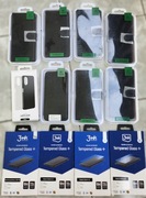 Komplet Nowych Etui i Szkieł Ochronnych do smartfonów