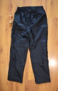 Spodnie Helly Hansen r. S czarne długie poliestrowe regulacja nogawek