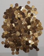 Zestaw 5 kg monet 1, 2 i 5 groszy