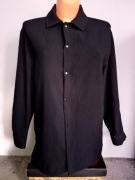 Bershka Czarna koszula na zatrzaski rozm.XS+gratis