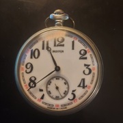 Radziecki zegarek kieszonkowy "Mołnia"