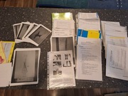 duża ilość notatek ze studiów fizjoterapii 