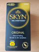 Prezerwatywy SKYN ORIGINAL nielateksowe klasyczne cienkie nawilżane 20 szt.