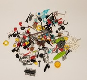 Lego City akcesoria, narzędzia, owoce