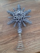 nowy czubek na choinkę wysokość 20 cm