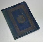 Stara Skórzana Oprawa w Stylu Vintage