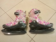 Łyżwy dla dzieci regulowane od 34 - 37 mało używane . 100 % sprawne