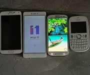 Zestaw komórek Xiaomi Samsung Nokia