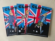 Clifton - rysunek z dedykacją od Bedu i trzy komiksy (wrys w jednym z nich)