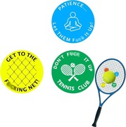 Tłumik wibracyjny tenisowy 3 sztuki amortyzator do rakietki tenisowej