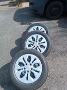 Nowe Opony i Felgi stalowe Hyundai orginalne z czujnikami plus kołpaki 