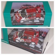 Peugeot 206 WRC 1:43 DeAgostini Winner Rally Kormoran 2001 Hołowczyc