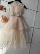 Cudna sukienka z dodatkami na ok 3/5 lat