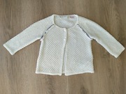 Rozpinany sweterek dziewczęcy Zara rozm. 78