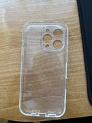 Etui case iPhone 16 Pro przeźroczyste silikonowe