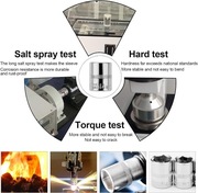 Zestaw kluczy nasadowych 1/4" - 46 elementów zestaw grzechotek z walizką